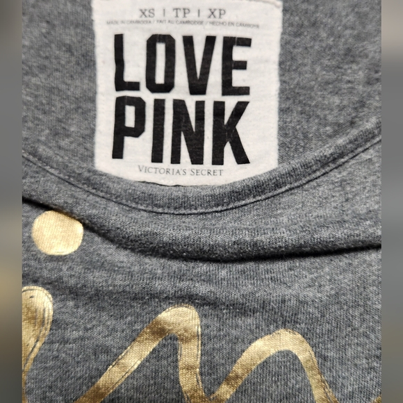 Victoria's Secret PINK Sweater - Grey - Size XS - Picture 5 of 6